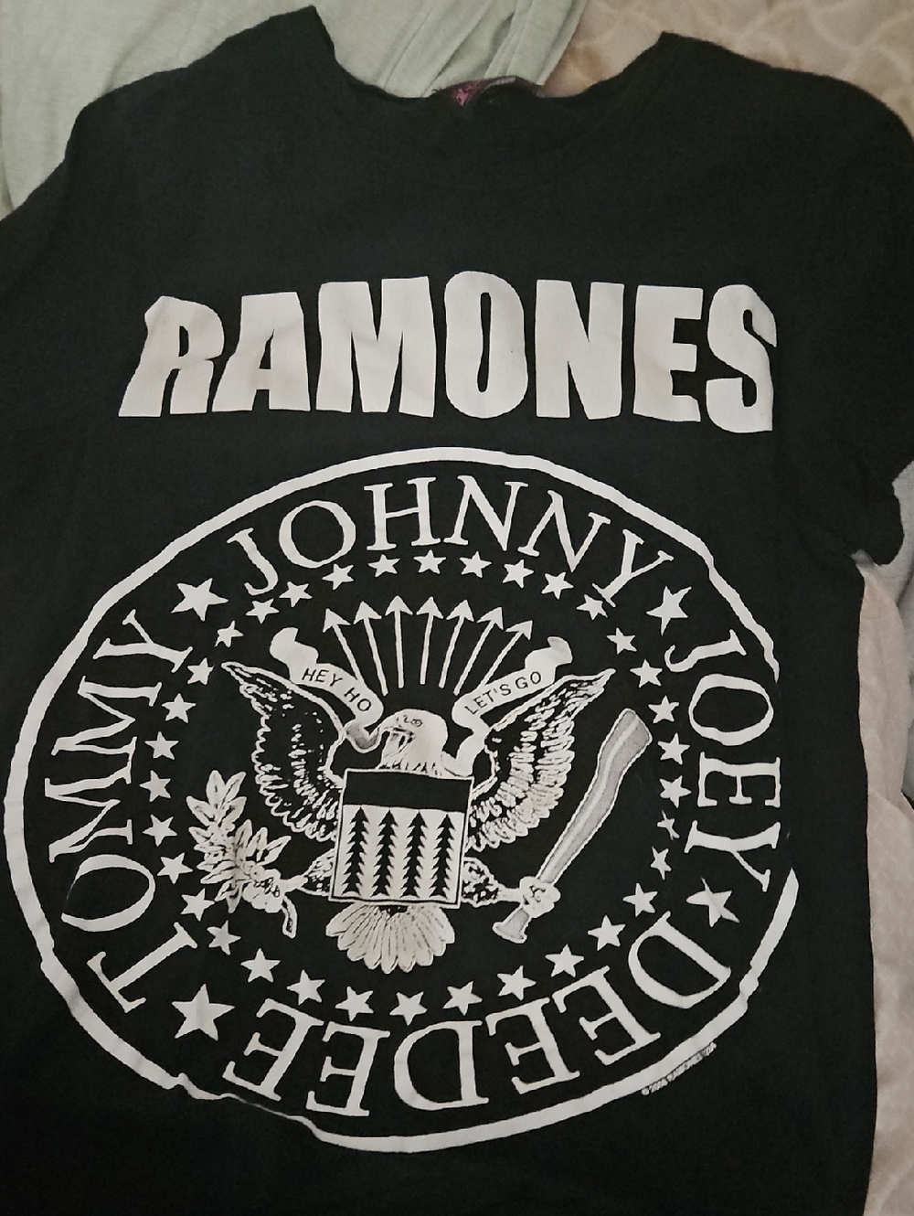 Ramones Black Graphic Band Tee